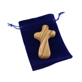 Hand Cross with Velvet Bag