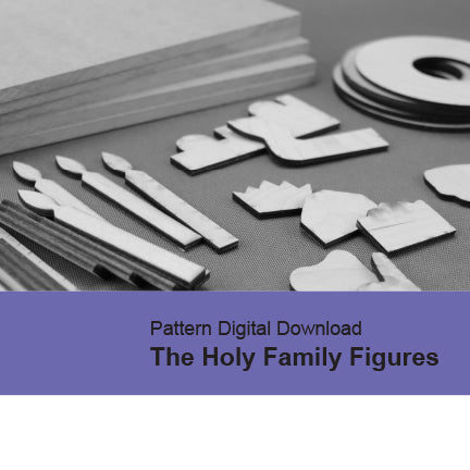 Holy Family Figures, Pattern Download - DIY