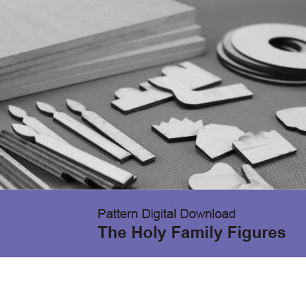 Advent - Holy Family Figures, Pattern Download - DIY